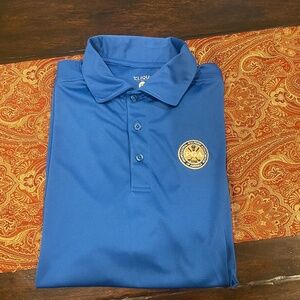 PGA of America Embroidered Clique Golf Polo Men's Small Worn Twice